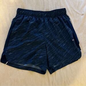 DSG blue running shorts size M